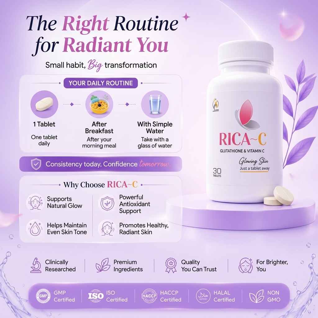 Rica-C Glutathione Tablet - Image 2
